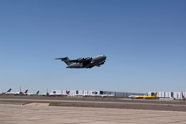  Air Force C-17 Globemaster lll Sighting